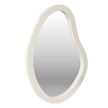 Miroir cadre bois beige 32x24cm