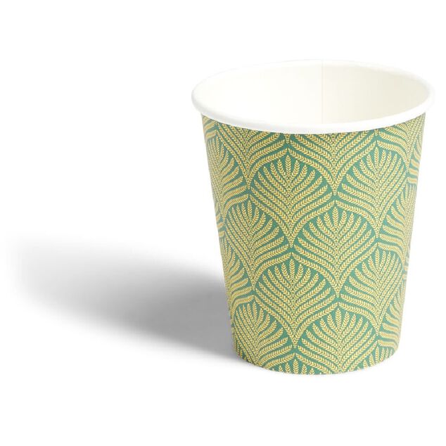 Lot de 10 gobelets en carton 25cl Ø7,5xH15cm