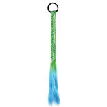 Extension &eacute;lastique &agrave; cheveux avec tresses en nylon L41cm - 3 mod&egrave;les