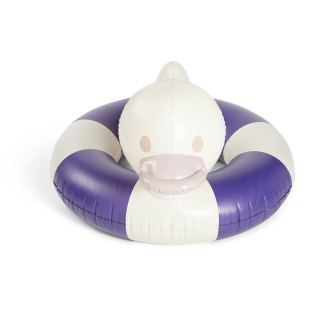 Bou&eacute;e canard Funky bleu et blanc  &Oslash;130xH71cm