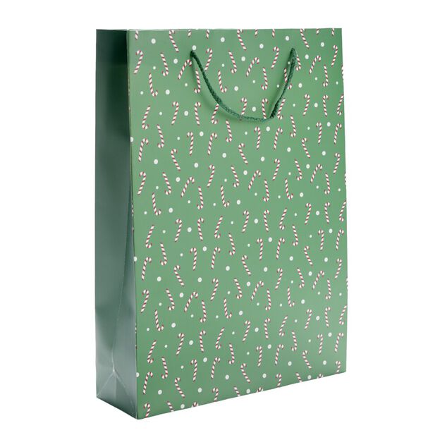 Sac cadeau de No&euml;l Candy grand mod&egrave;le H46cm (2 mod&egrave;les)