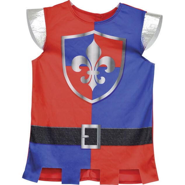 Deguiz'box enfant chevalier bleu et rouge 7/10 ans