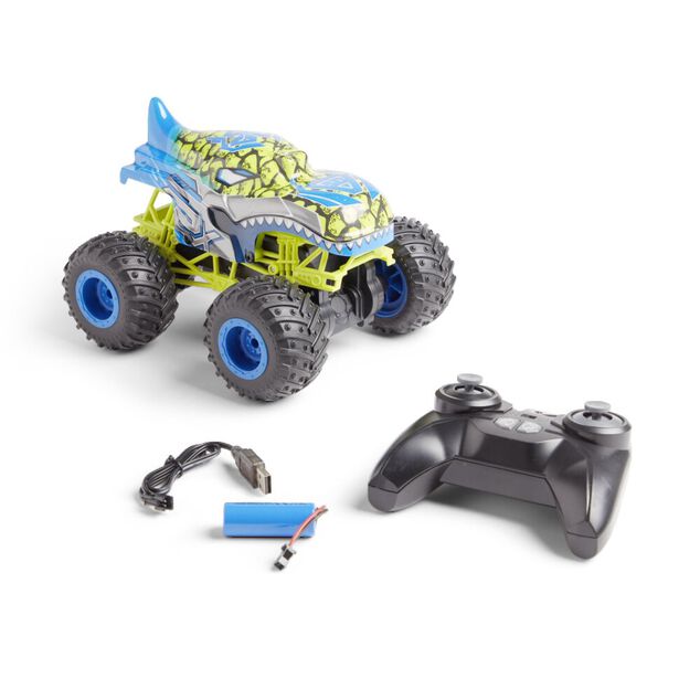 Voiture radiocommand&eacute;e sonore et lumineuse - 2 mod&egrave;les