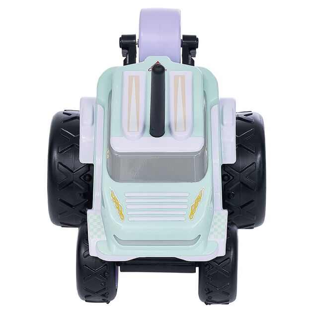 Voiture radiocommand&eacute;e Drago 360&deg; vert pastel