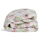 Couette 1 personne 140x200cm avec motif imprimé fleurs