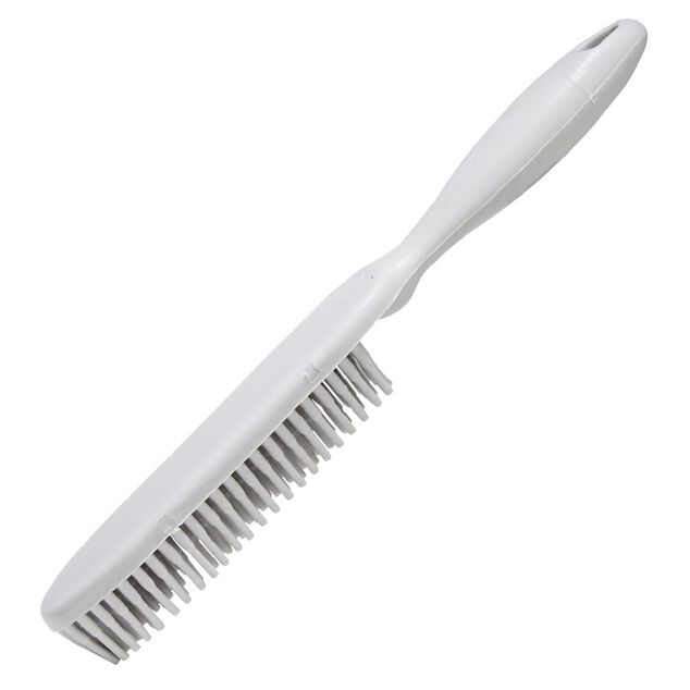 Balayette en silicone grise
