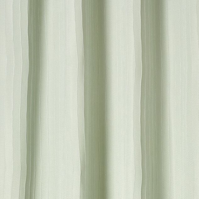 Rideau Jacquard &agrave; rayures L260X140 cm