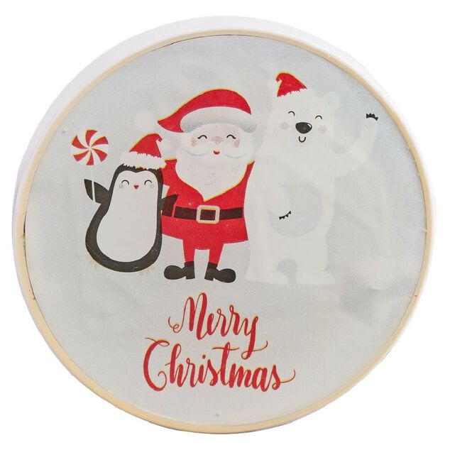 Badge musical Père-Noël - 2 modèles