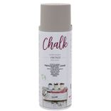Peinture a&eacute;rosol Chalk effet craie 400 ml Gris