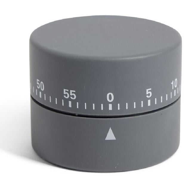 Minuteur de cuisine 60 minutes gris