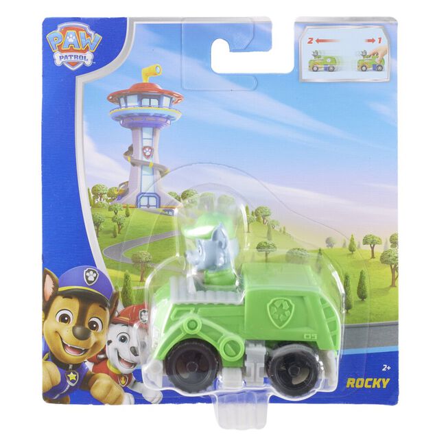 V&eacute;hicule de secours mini Pat' Patrouille plastique avec r&eacute;trofriction (5 mod&egrave;les)