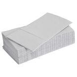 Serviette range couverts 40cm gris x20