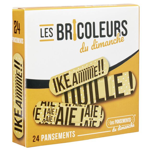 Pansement humoristique Bricoleur x24