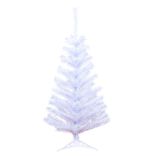 Sapin artificiel blanc 80 branches Ø46xH90cm