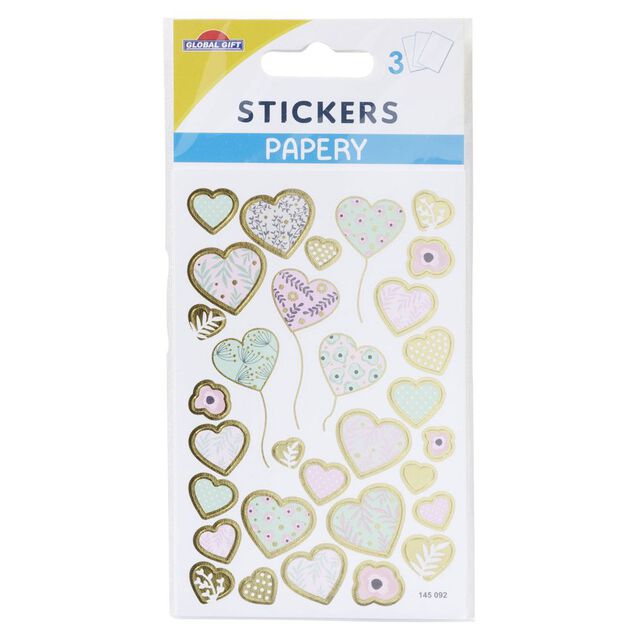 Stickers assortis 8x12cm