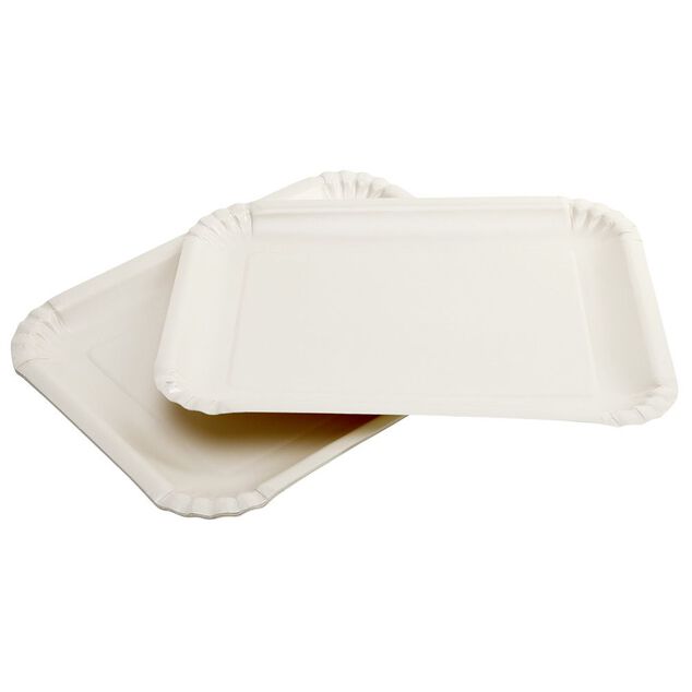 Plateau rectangulaire en carton x5