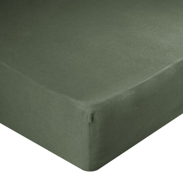 Drap-housse 1 personne microfibre uni 90x190cm (4 mod&egrave;les)