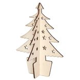 Décoration de table arbre de Noël naturelle