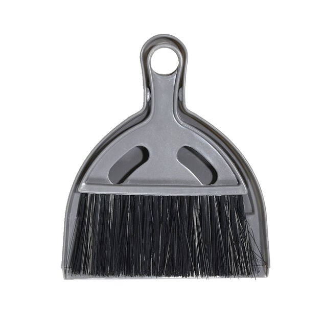 Ramasse-miettes de table plastique gris