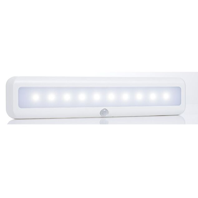 Lampe LED rechargeable avec d&eacute;tecteur de mouvements 10 LED