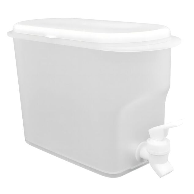 Distributeur de boisson 3,5L plastique blanc 25x11xH18cm