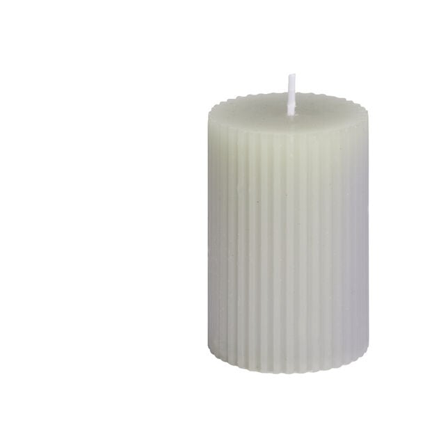 Bougie cylindrique &Oslash;5xH7,5cm - 3 coloris