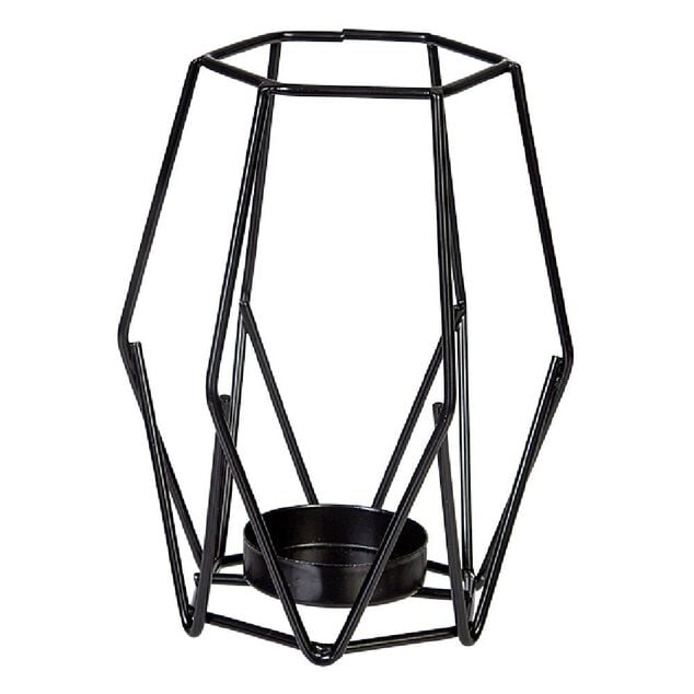 Bougeoir m&eacute;tallique d&eacute;coratif