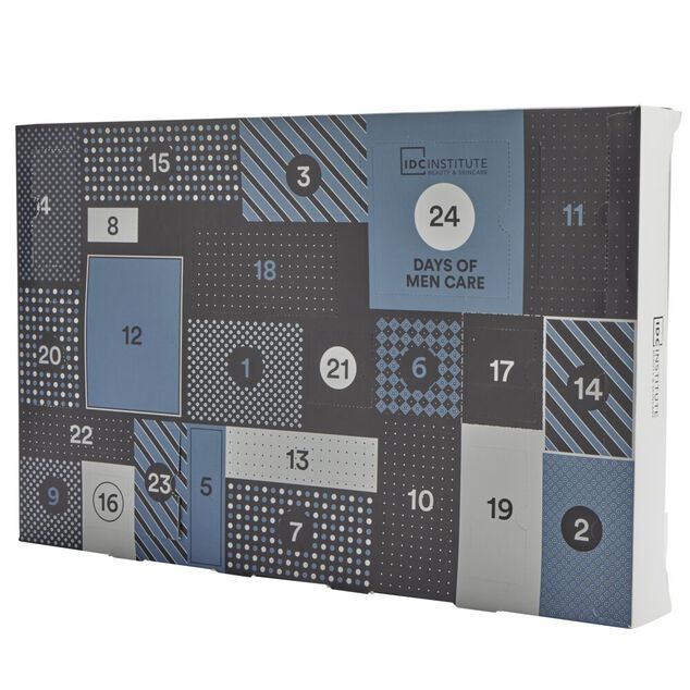 Calendrier de l'avent homme produits de beaut&eacute; 24 cases IDC Institute