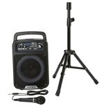 Enceinte Homday Groove X1 sur pied