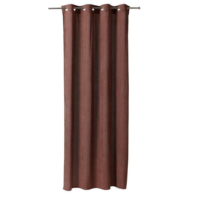 Rideau à oeillets velours côtelé uni 140x240cm (3 modèles)
