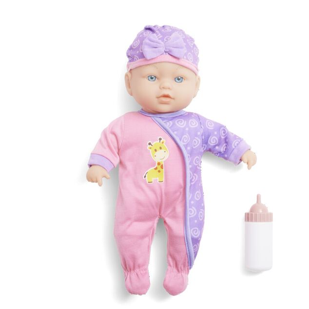 Poup&eacute;e avec biberon