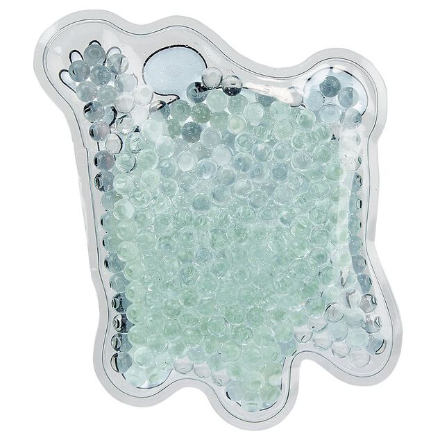 Compresse avec billes de gel chaud/froid