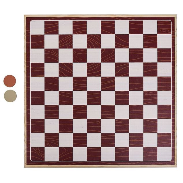 Jeu de dames en bois