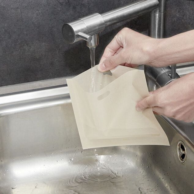 Sachet &agrave; toaster anti-adh&eacute;sif x5