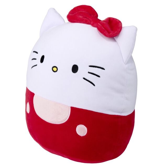 Coussin peluche squishy Hello Kitty H32cm (2 mod&egrave;les)