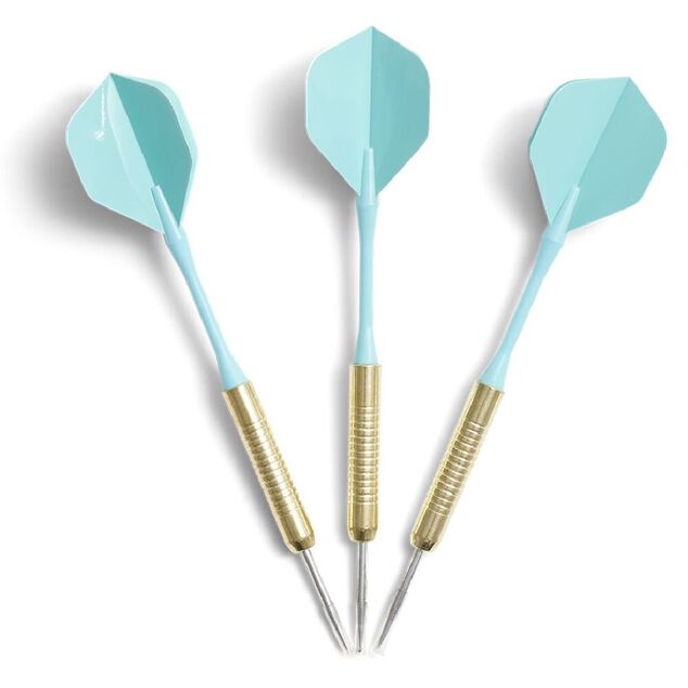 Fl&eacute;chette m&eacute;tal pointe acier x3