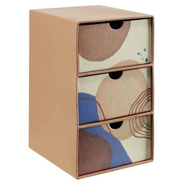 Mini bo&icirc;te de rangement 3 tiroirs