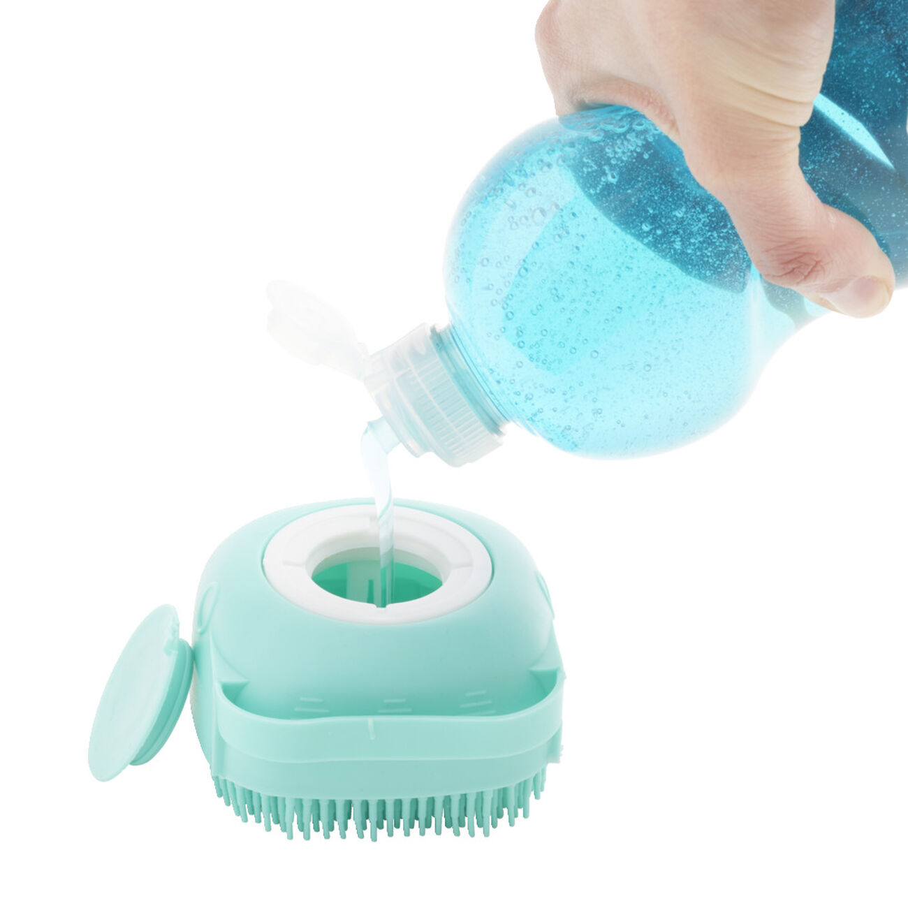 Kitchiny Brosse De Nettoyage En Silicone De 31,8 Cm Et Brosse De
