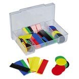 Jetons en plastique multicolore x100