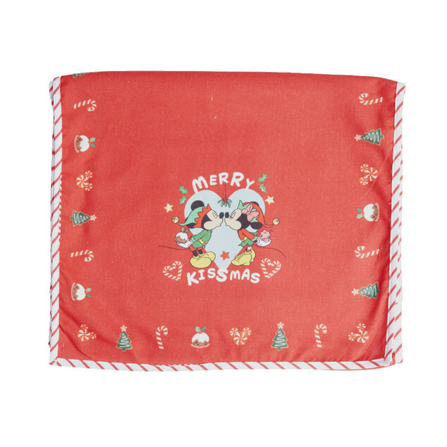 Chemin de table Disney Mickey Minnie rouge 45x295cm