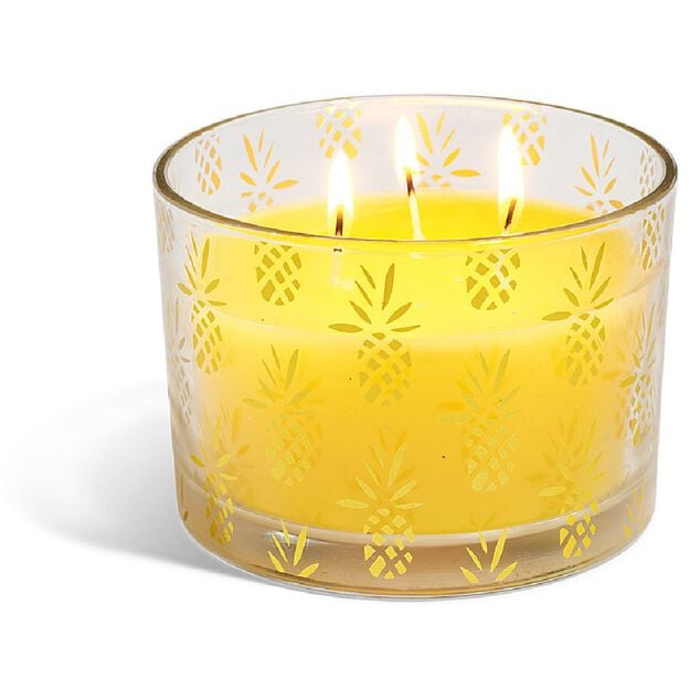 Bougie citronnelle verre