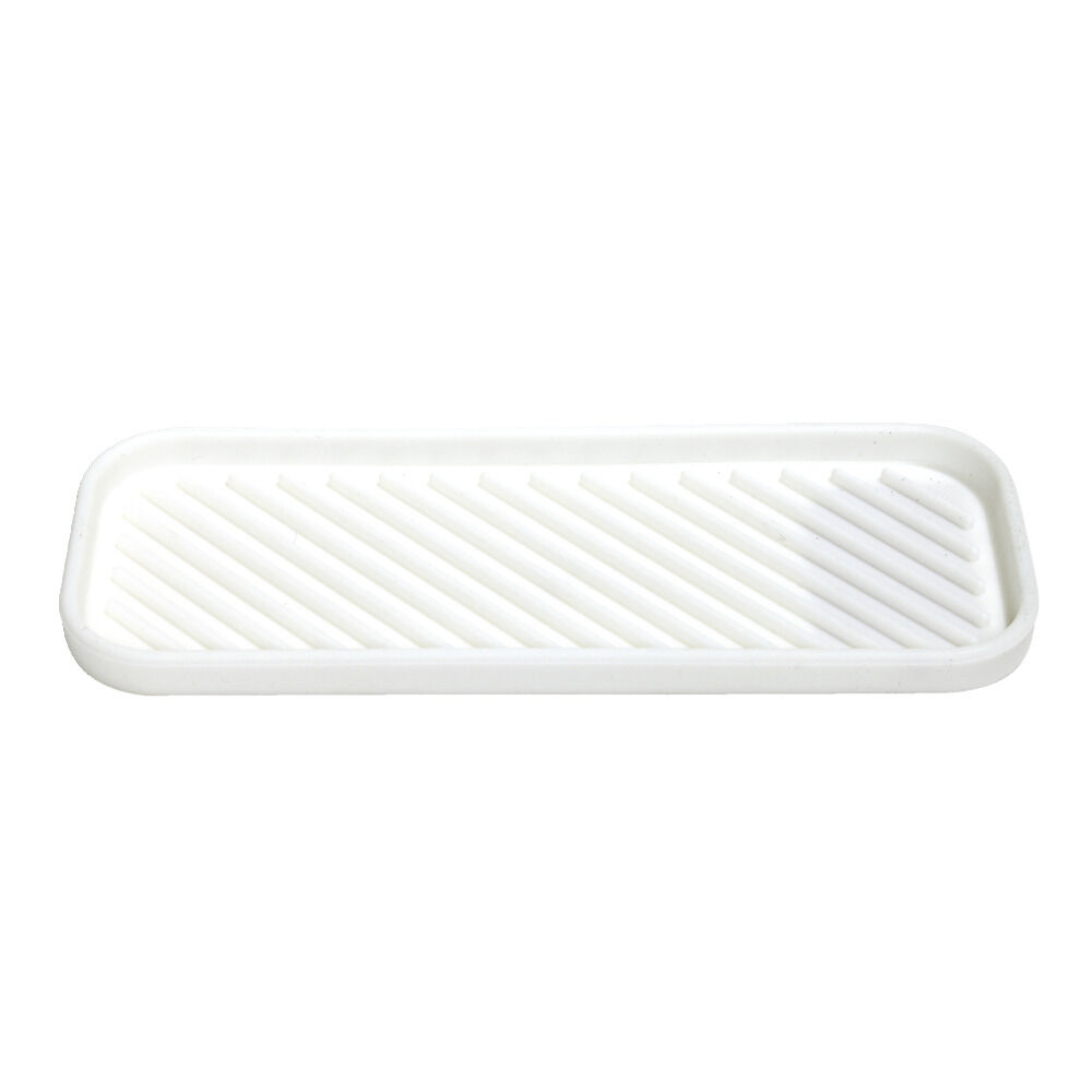 Plateau De Savon En Silicone Pour évier De Cuisine - 45x8x1,7 Cm, Antidérapant, Séchage Rapide - 3