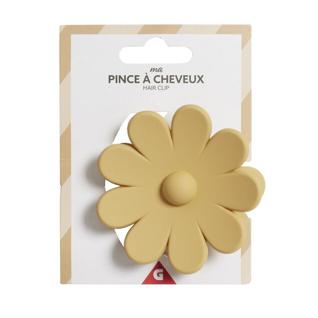 Pince à cheveux forme fleur Ø7cm (2 modèles)