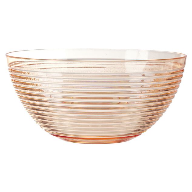 Saladier en plastique transparent