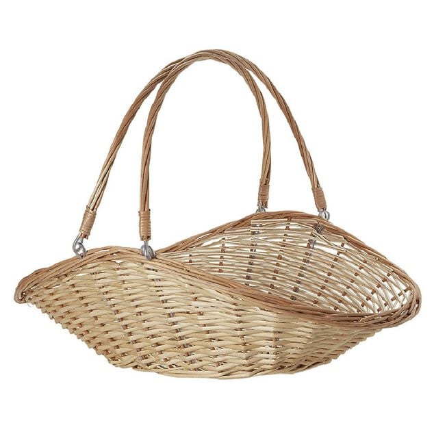 Panier &agrave; b&ucirc;ches en osier