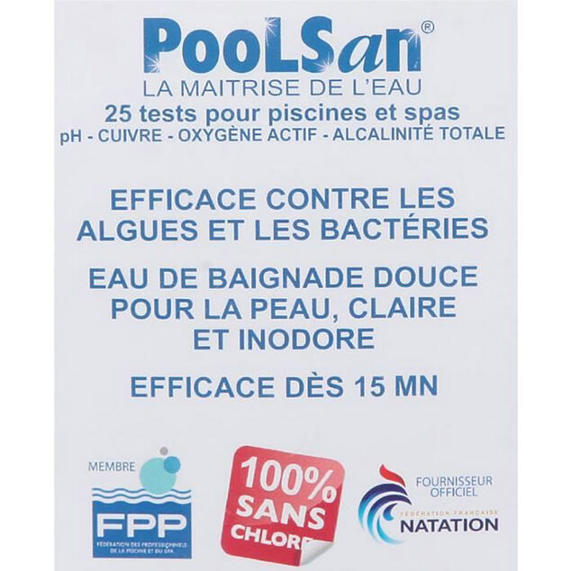 Kit test piscine 4 en 1 Poolsan