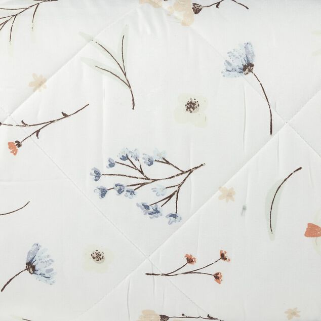 Couette 2 personnes 240x220cm imprim&eacute; motif floral (4 mod&egrave;les)