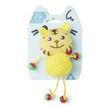Jouet pour chat tigre avec grelot L8cm