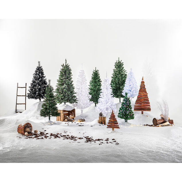 Sapin artificiel blanc 368 branches Ø93xH180cm