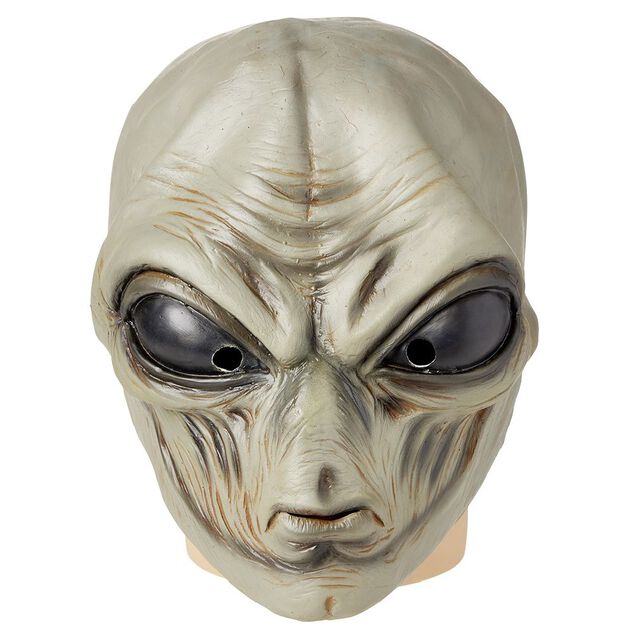 Masque Halloween alien taille unique adulte